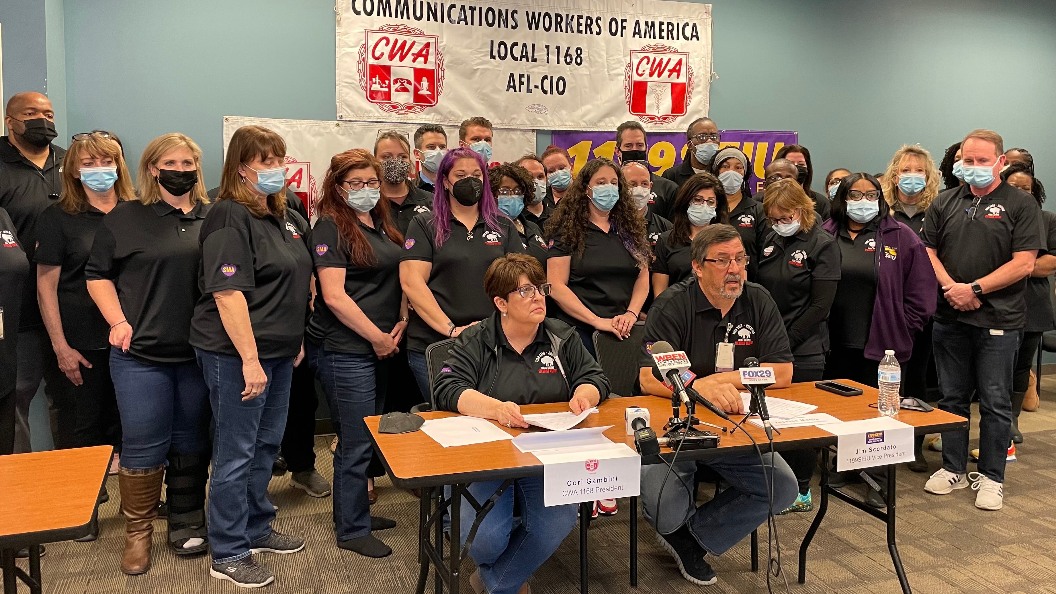 Healthcare workers unions kick off contract negotiations with Kaleida Health