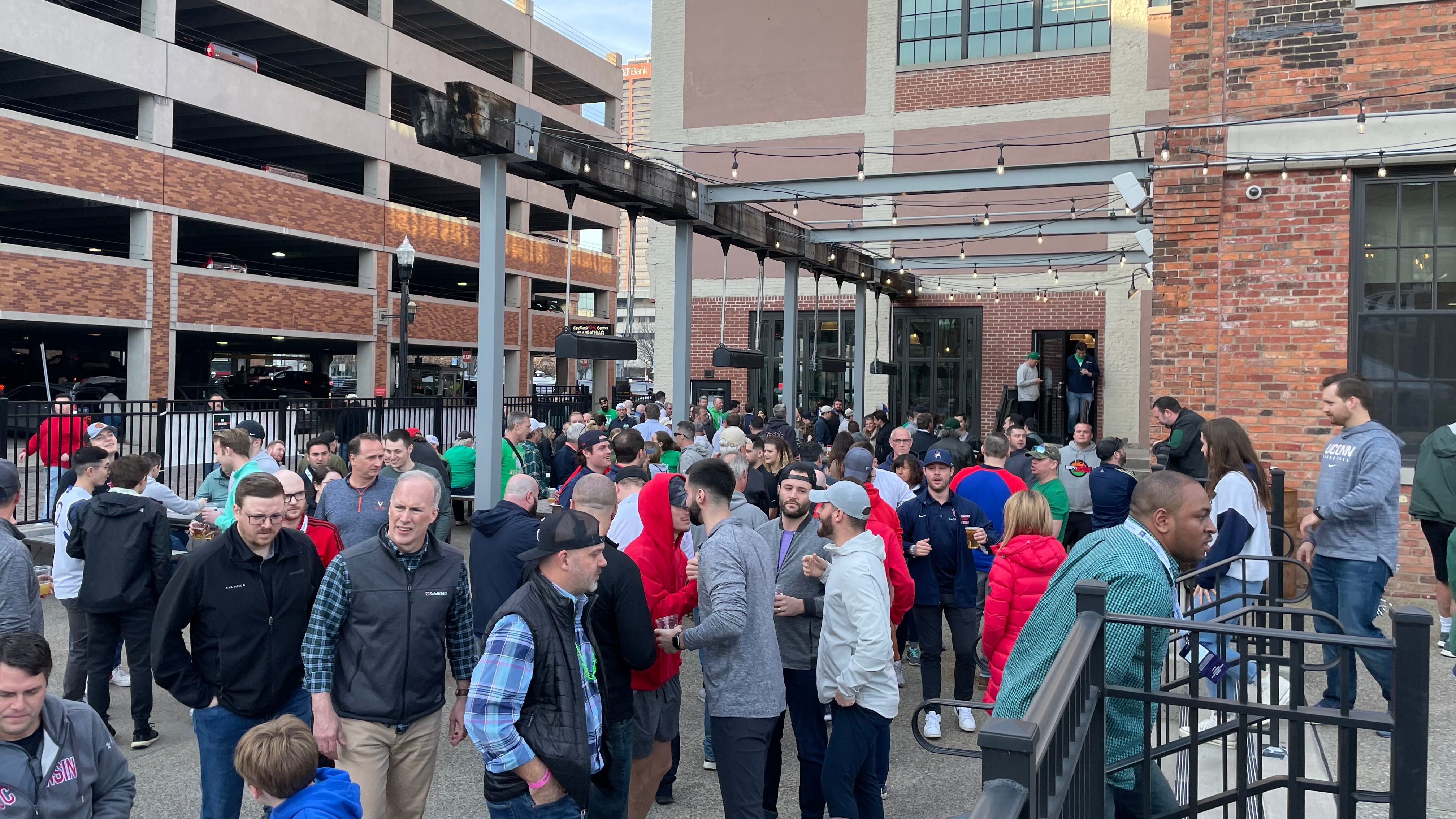 What a day! Locals enjoy weather, NCAA Tournament on St. Patrick's Day