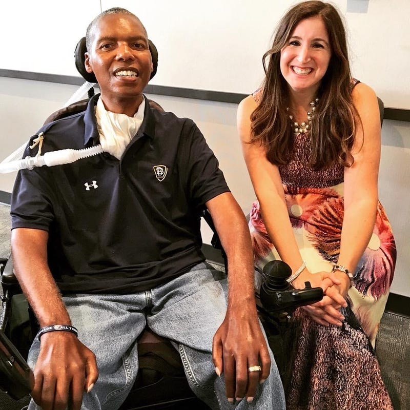 Brigance Brigade Co-Founder O.J. Brigance and Gina Crash 