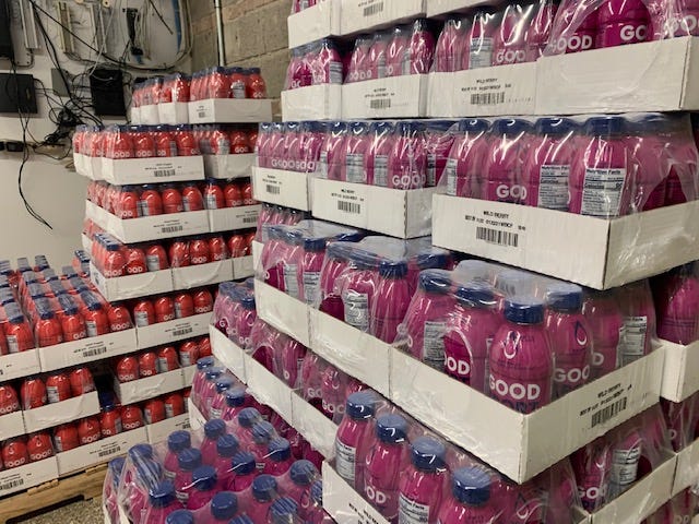 GoodSport, natural sports drink