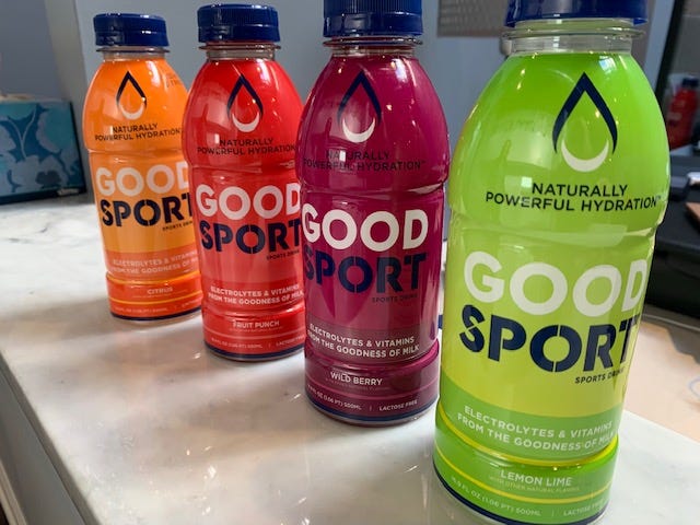 GoodSport, natural sports drink