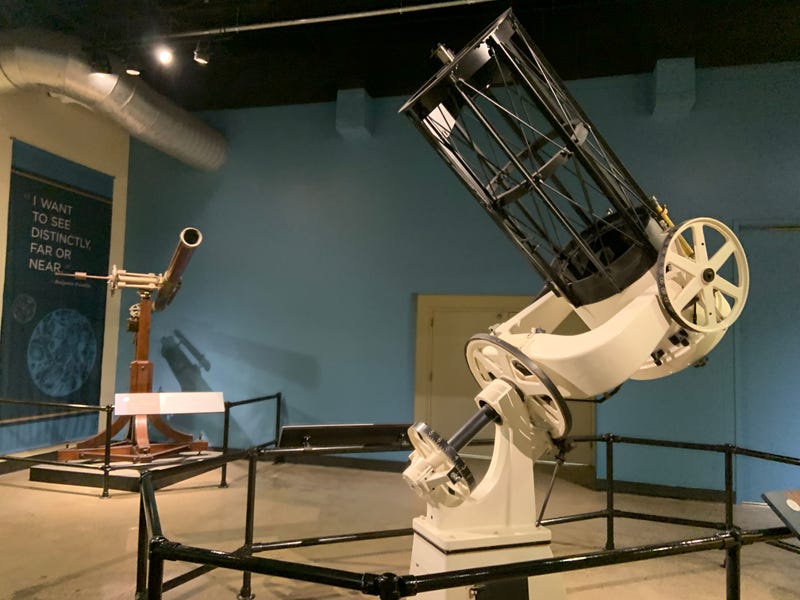 Part of the Franklin Institute's current space exhibit