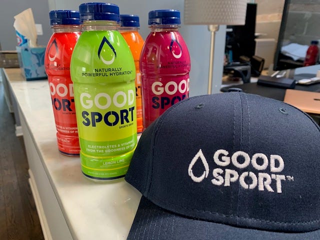 GoodSport, natural sports drink
