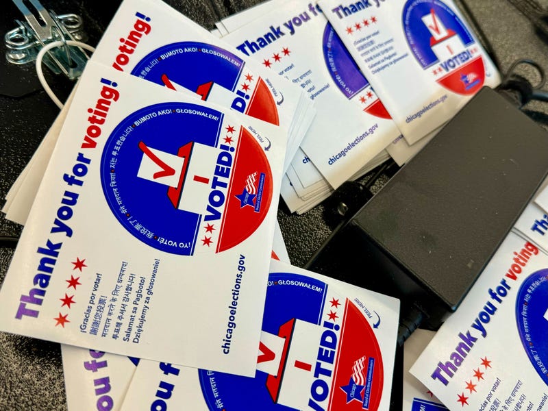 I voted stickers 