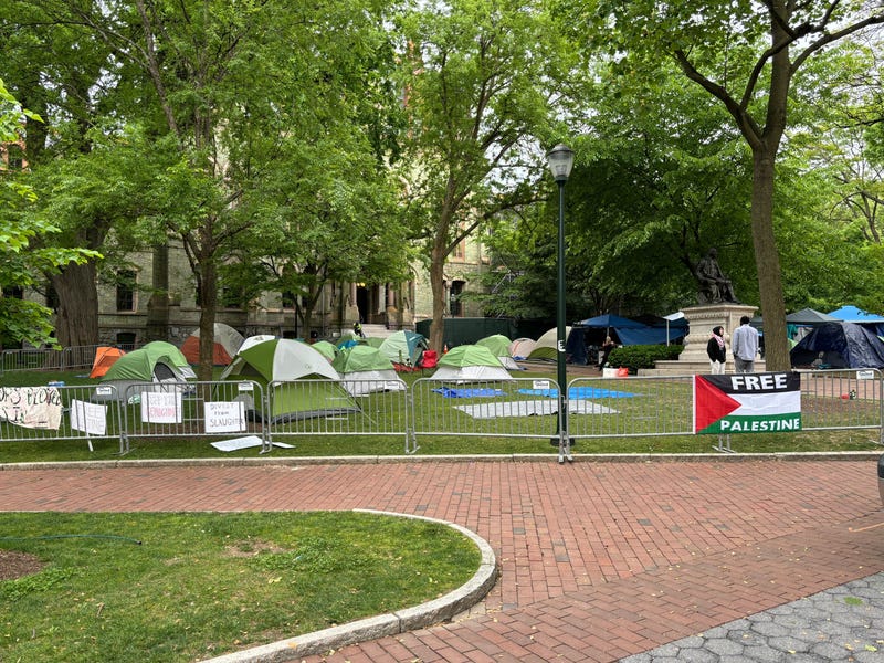 Palestinian solidarity encampment expands at Penn