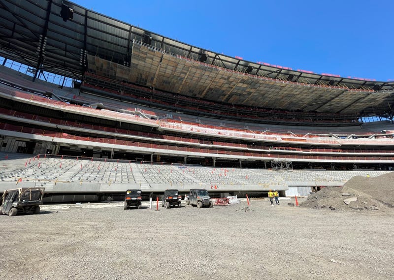 Highmark Stadium construction
