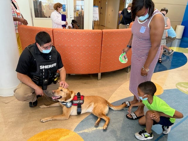 Cook County Sheriff Department Therapy Dogs