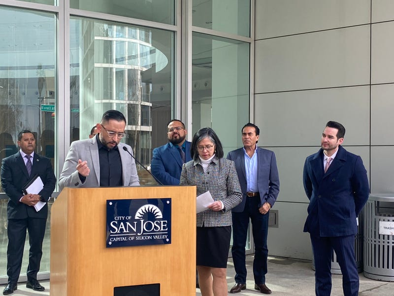 Officials held a rally Friday in support of the local immigrant community.
