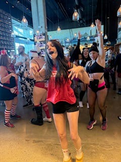 Alyssa Rose at Cupids Undie Run