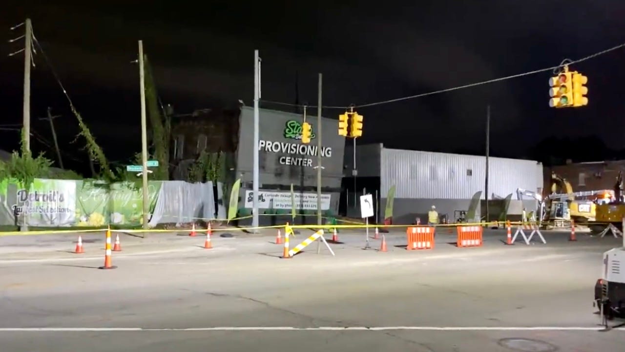 DTE investigating possible underground explosion after building, roads damaged in Southwest Detroit