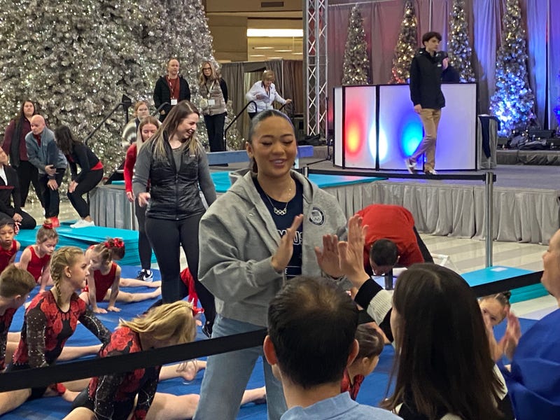 Olympics, Suni Lee, Minneapolis, Mall of America, Gynmastics