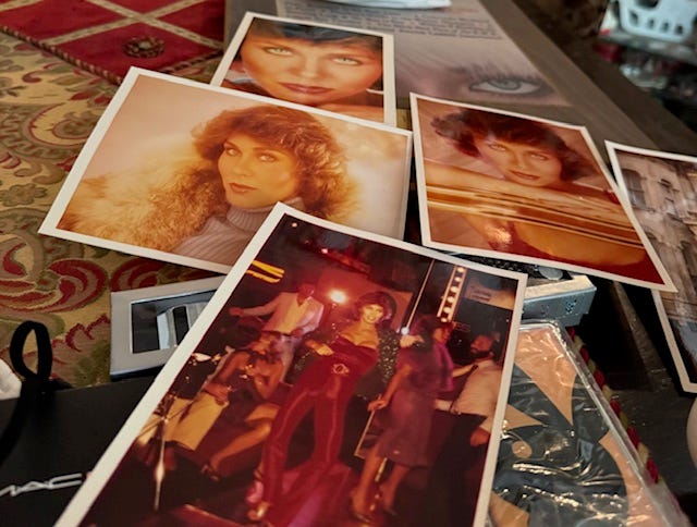 Several of Jordan's 100s of Playboy photos & memorabilia