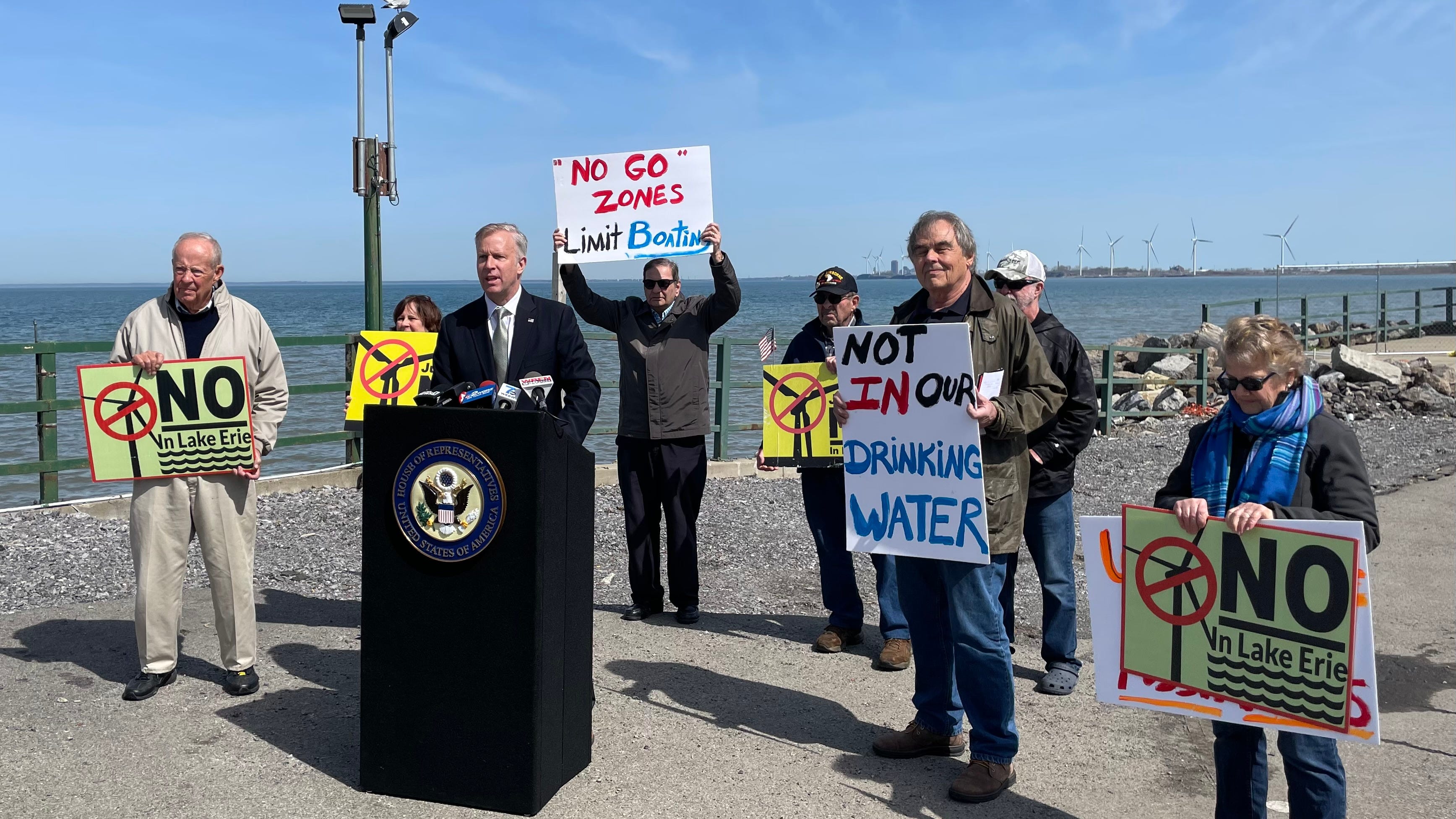 Congressman Jacobs fighting to block wind turbines from being placed in Great Lakes
