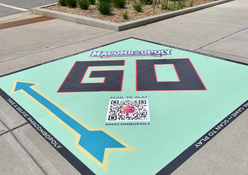 The game will be playable through a QR code on a “Go” tile installed at the southeast corner of the town square.