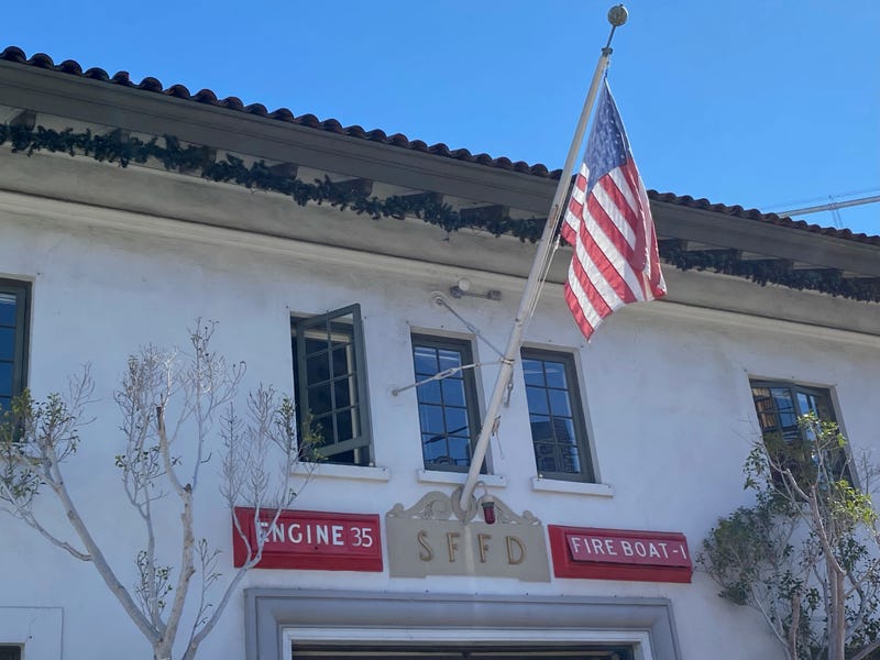 A floating San Francisco Fire Department station is making its debut Thursday right off the Embarcadero.