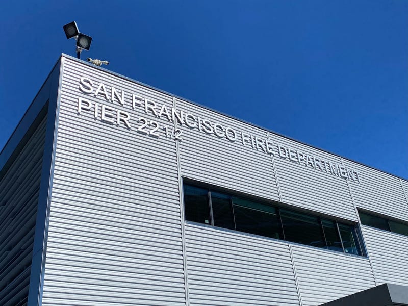 A floating San Francisco Fire Department station is making its debut Thursday right off the Embarcadero.