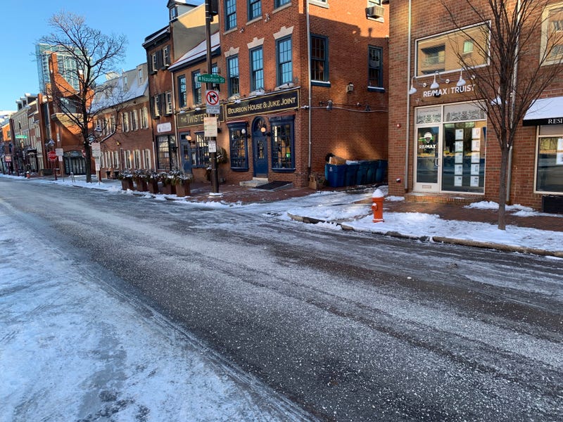 icy road