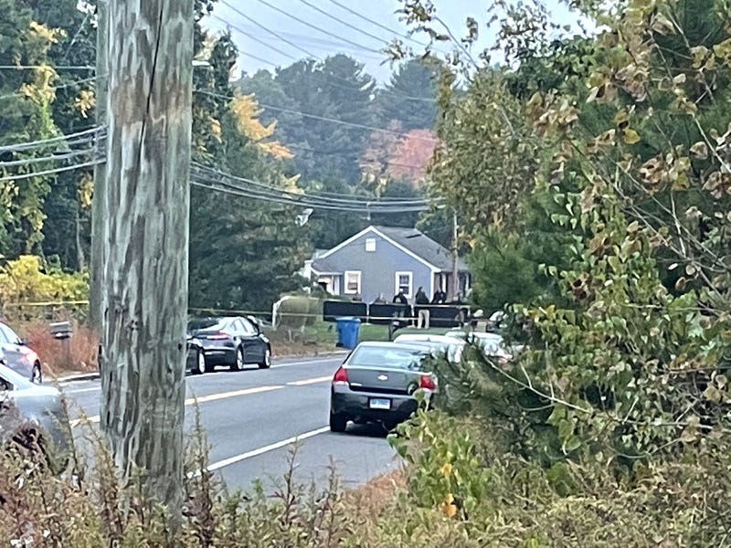 Three officers were shot as police responded to a domestic emergency on Redstone Hill Road in Bristol on Wednesday night