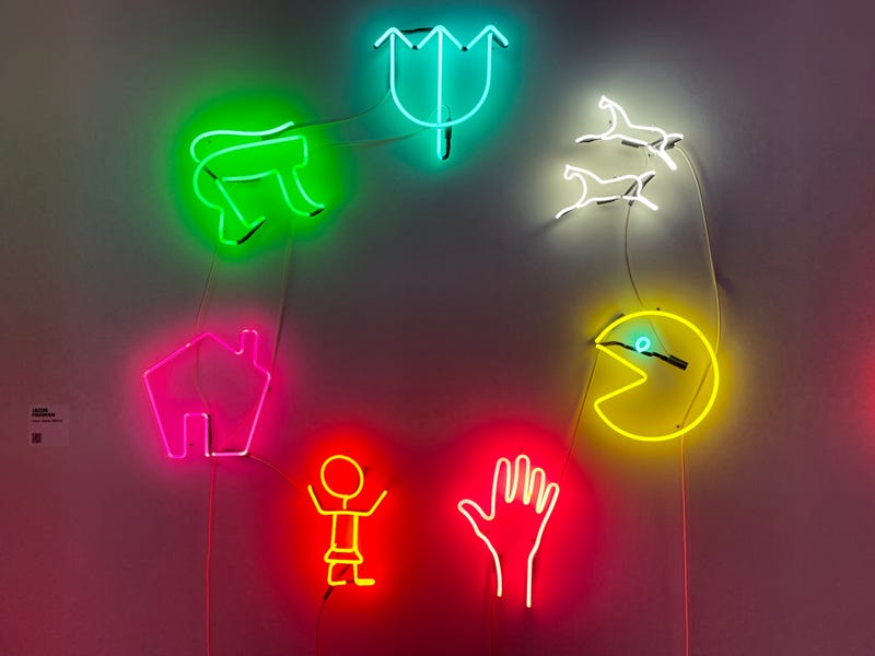 A display at the Neon and Light Museum
