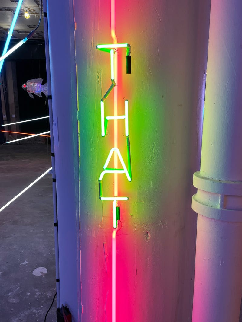 "That" neon sign at the Neon and Light Museum