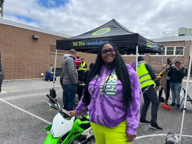 Brittany Young, founder of the Baltimore-based B-360, said her organization teaches Black kids as young as 4 about STEM -- using dirt bikes.
