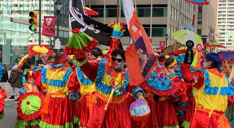The Mummers Parade.