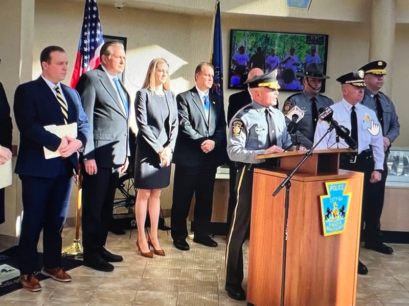 Police announce arrest of Old Forge man in the shooting of Scranton Police Detective