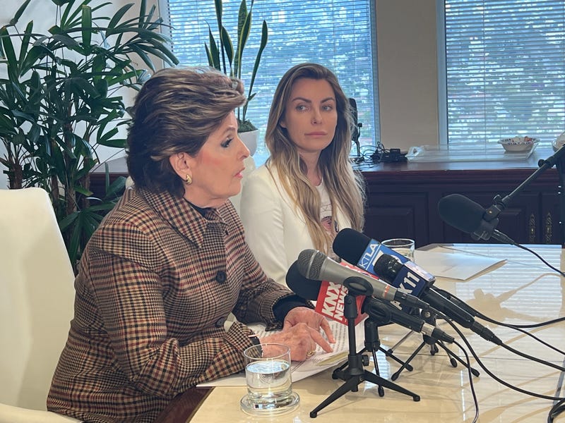 Crystal and her attorney