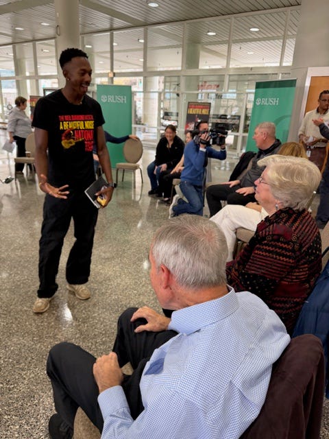 Dance Instructor J'Kobe Wallace, "A Beautiful Noise" 