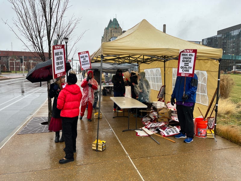 Saint Louis University Nurses Striking - Sean Malone