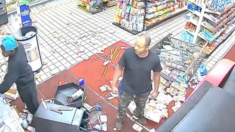 Detroit police searching for man who caused $5,000 of damage in gas station rampage [VIDEO]