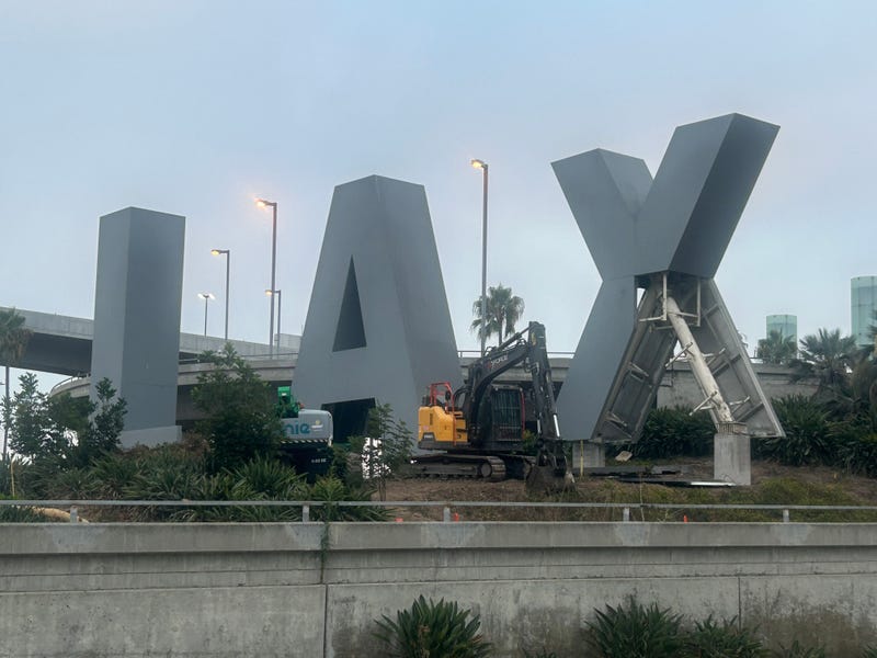 LAX sign
