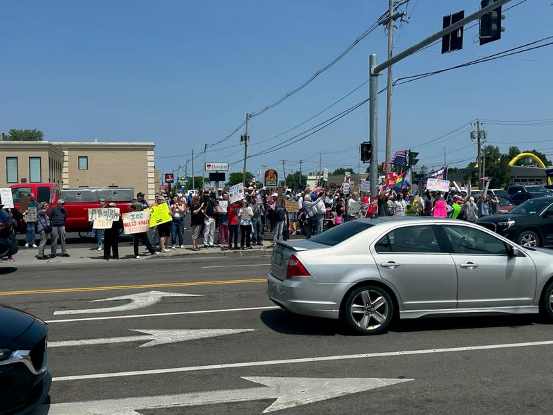 No King protest