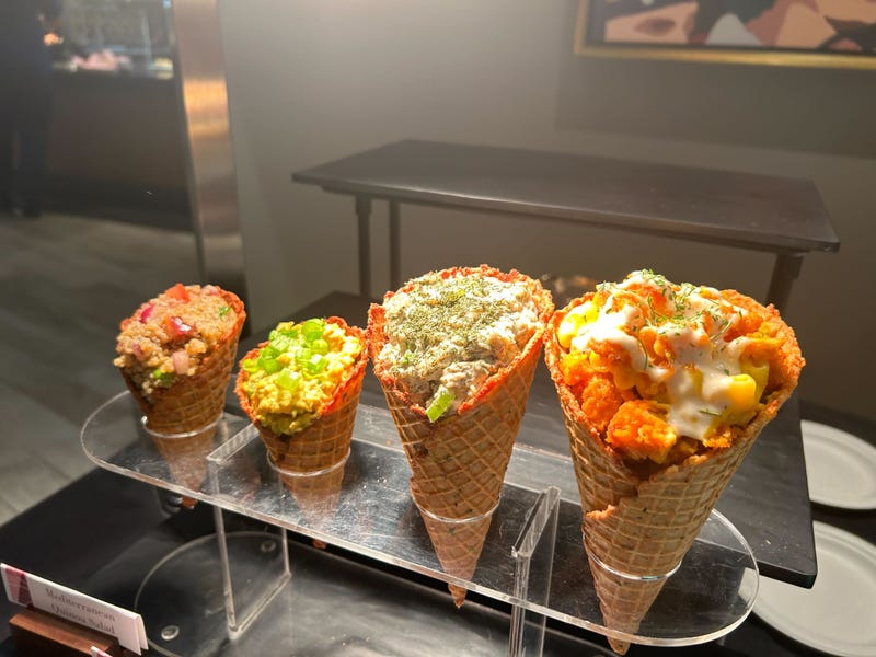 A few of Roon's Savory Cones.