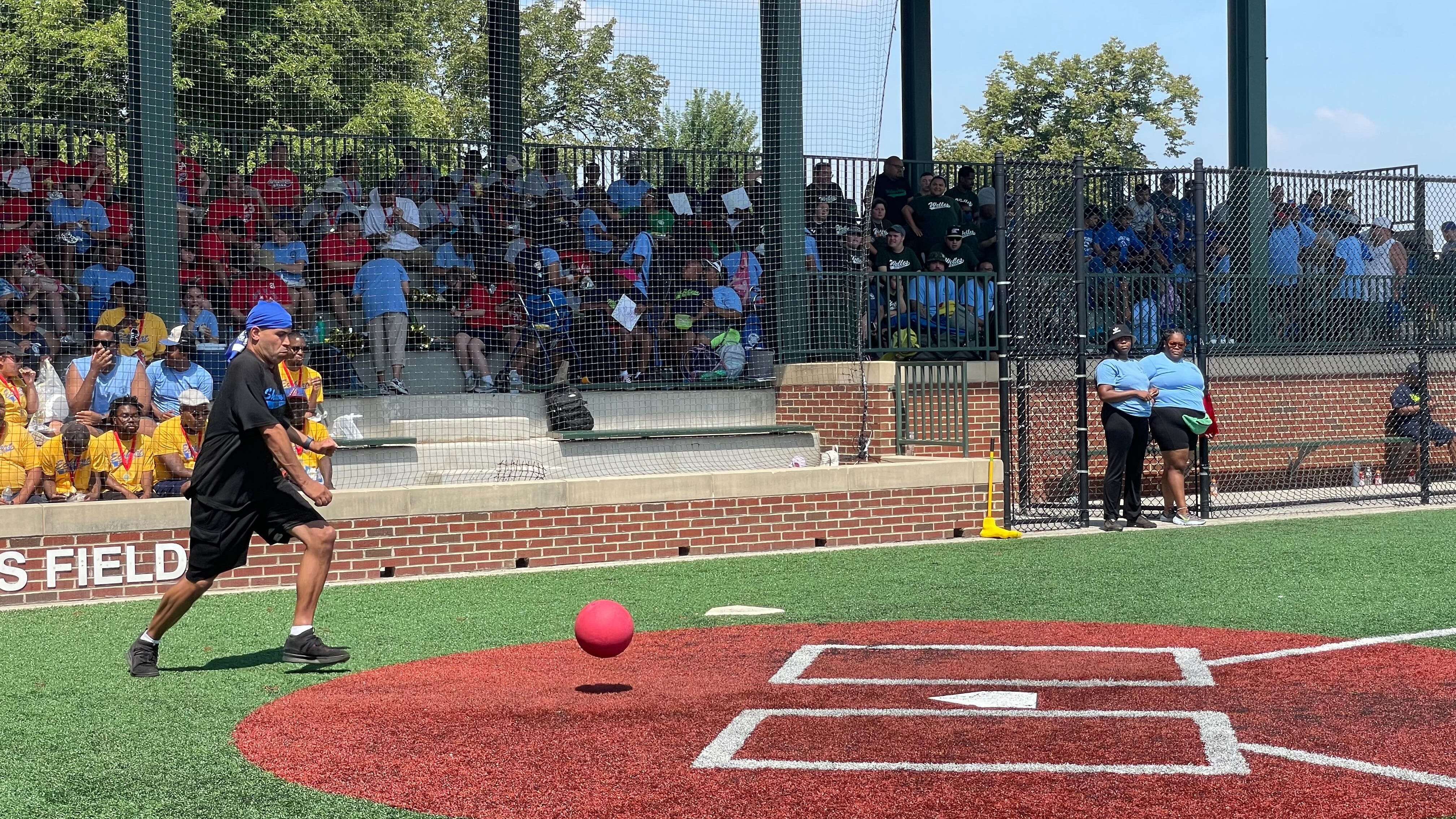 Special Olympics Chicago holds kickball championship in Humboldt Park