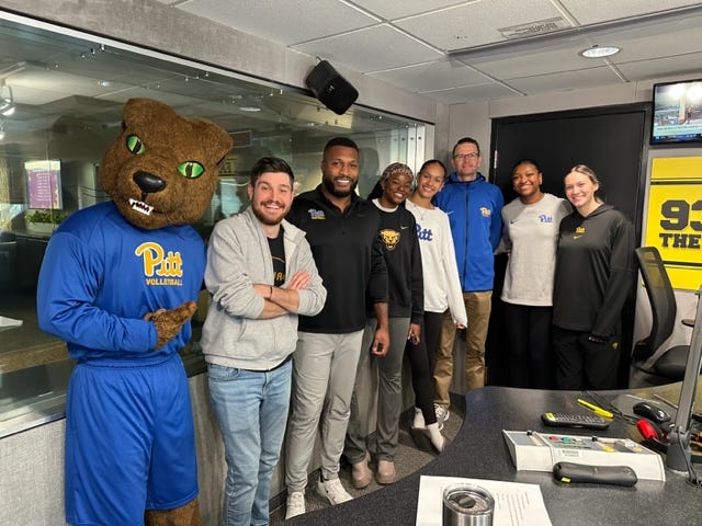 Pitt Volleyball with Fan Morning Show