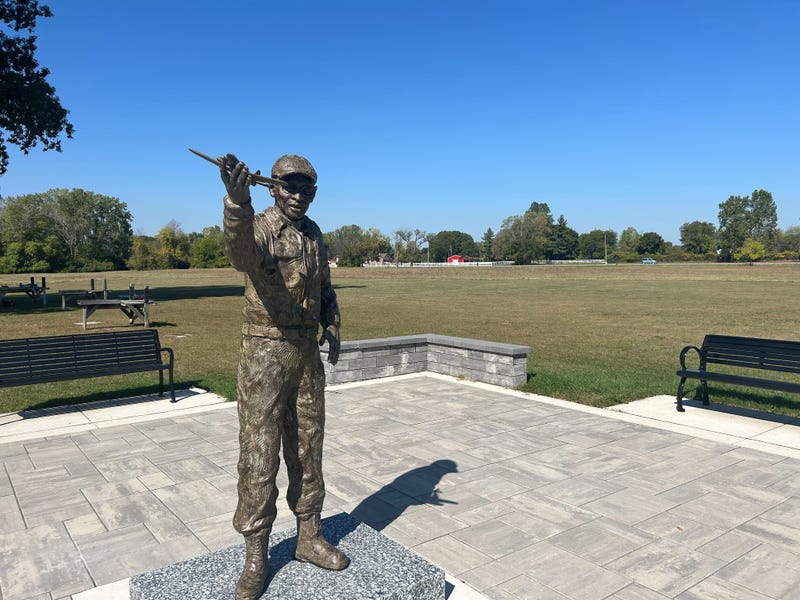 Lt. Col. Alexander Jefferson Statue in Detroit's Rouge Park. 