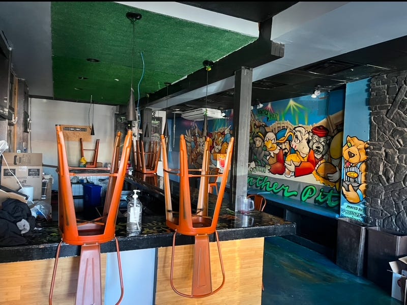 Inside the Panther Pit bar