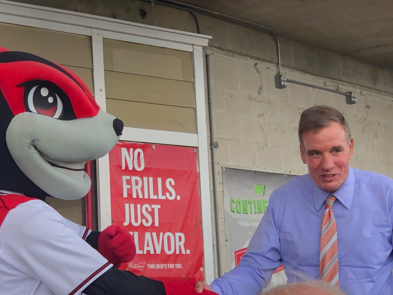 Senator Mark Warner and Nutsy