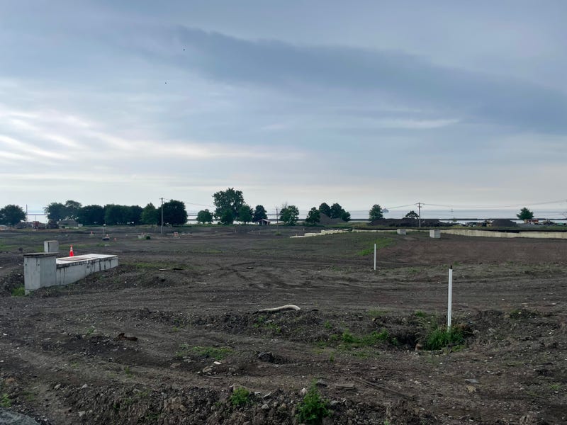Ralph Wilson Centennial Park construction