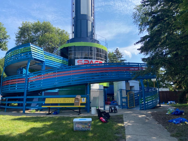 The legendary "Space Tower" ride at the Minnesota State Fair has been repaired and is ready to give fairgoers a birds-eye view of the fairgrounds once again.