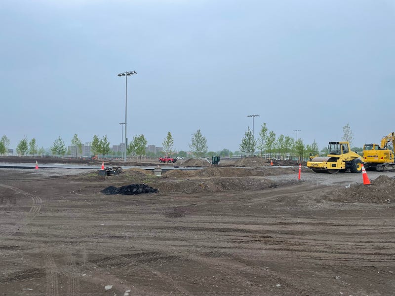 Ralph Wilson Centennial Park construction