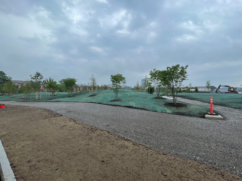 Ralph Wilson Centennial Park construction