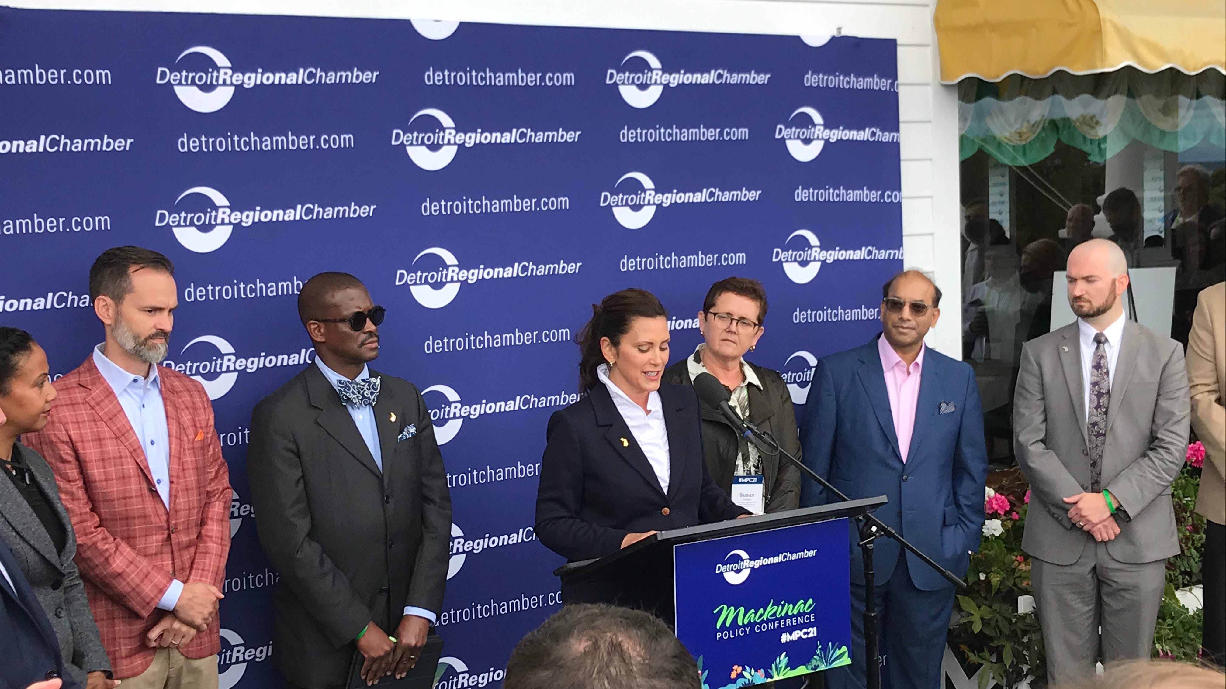 Whitmer unveils $2.1b economic plan with focus on growing middle class, supporting small businesses