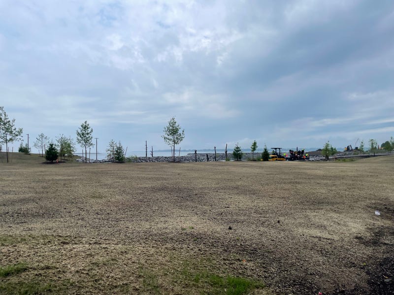 Ralph Wilson Centennial Park construction