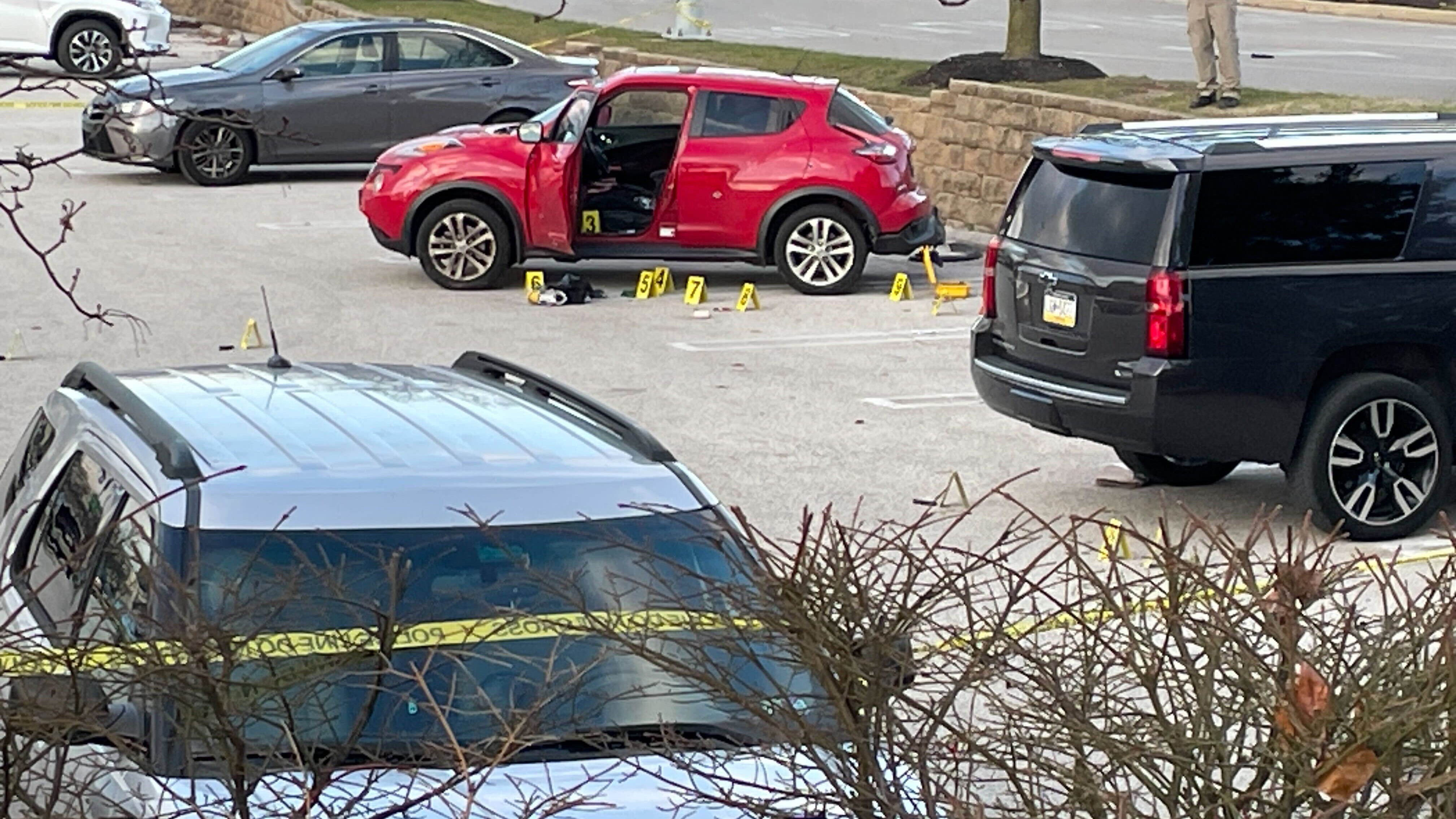 Hit-and-run driver jumps curb, fires at police near King of Prussia Mall