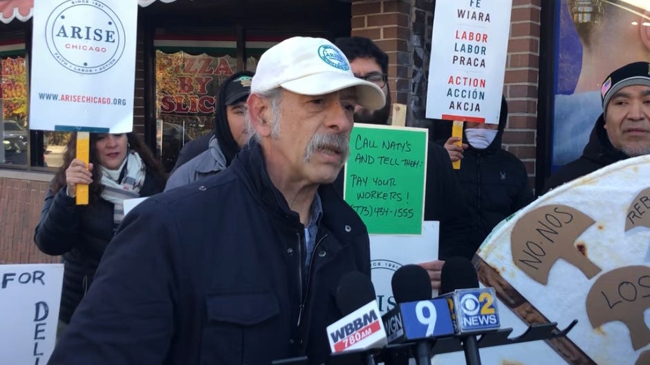 Pizza delivery drivers say they haven’t been paid despite working 14 hours each day