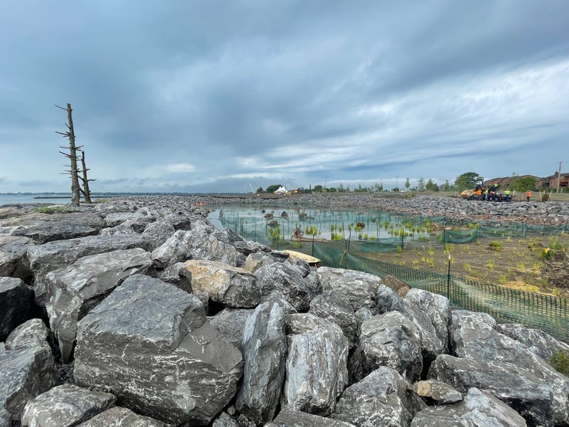 Ralph Wilson Centennial Park construction