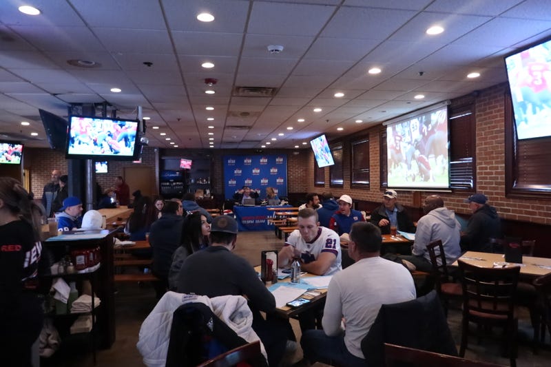 Tiki & Tierney's Redd's Tailgate Party and live Football Sunday Brodcast