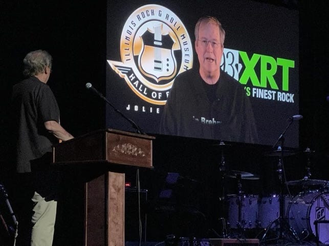 WXRT's Lin Brehmer